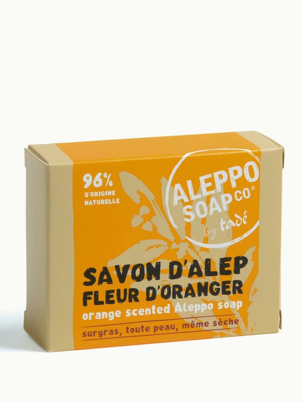 Aleppo â Seife mit OrangenblĂŒte â Tade 100 g