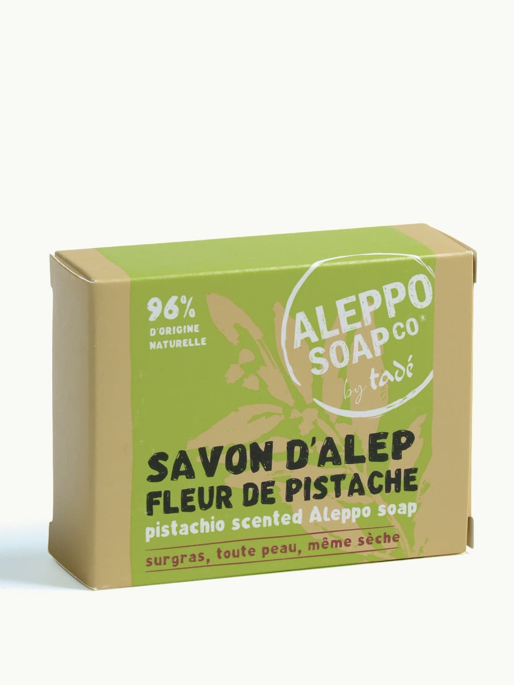 Aleppo â Seife mit PistazienblĂŒte â Tade 100 g